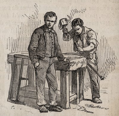 Paris - Petite Roquette fængsel (fængsel for kvinder og unge) - af Felix (after) Thorigny