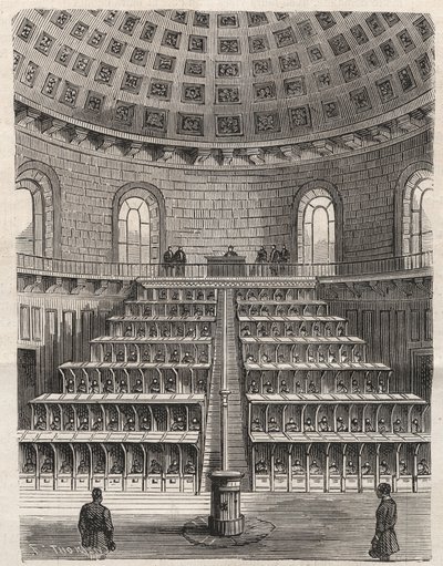 Paris - Petite Roquette fængsel (fængsel for kvinder og unge) - af Felix (after) Thorigny