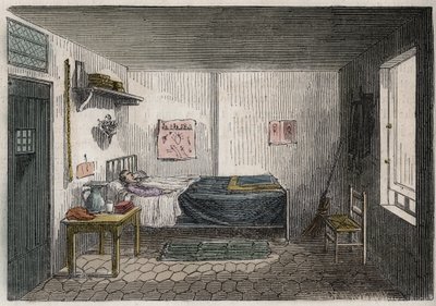 Paris - Petite Roquette fængsel (fængsel for kvinder og unge) - af Felix (after) Thorigny
