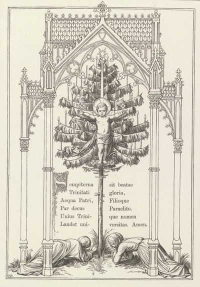 juledrøm En fest, 1867. af Felix A. Joerdens