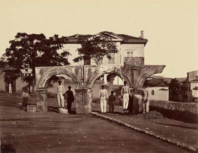 Adriens portik, Athen af Félix Bonfils