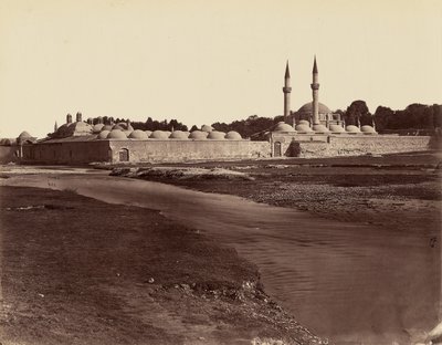 Dervishkloster - Damaskus af Félix Bonfils