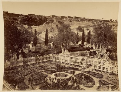 Getsemane-haven af Félix Bonfils