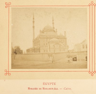 Muhammed Alis moské, Kairo af Félix Bonfils