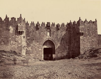 Damesporten – Jerusalem af Félix Bonfils