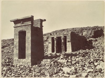 Templet i Andour af Félix Bonfils