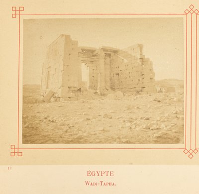 Wadi-Tapha. af Félix Bonfils