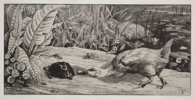 En ukendt af Felix Bracquemond