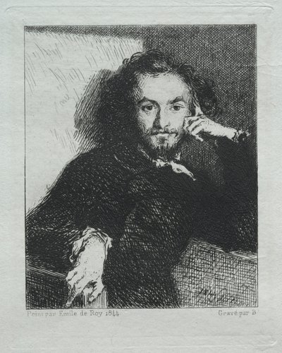 Baudelaire, efter Emil de Roy af Felix Bracquemond