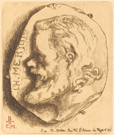 Charles Meryon af Felix Bracquemond