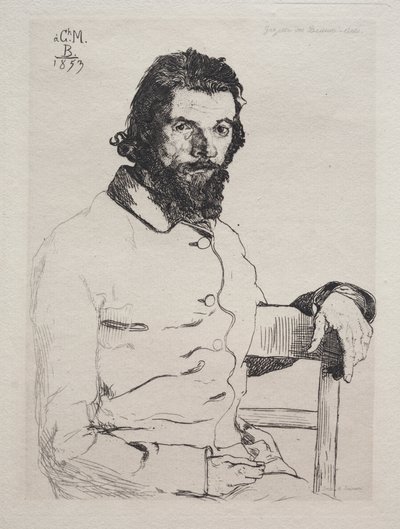 Charles Méryon af Felix Bracquemond