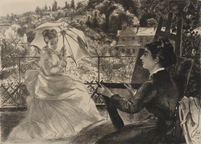 Terrassen af Felix Bracquemond