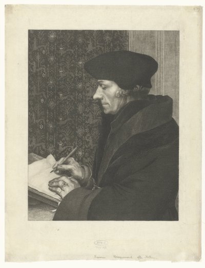 Portræt af Aberforth Erasmus af Felix Bracquemond