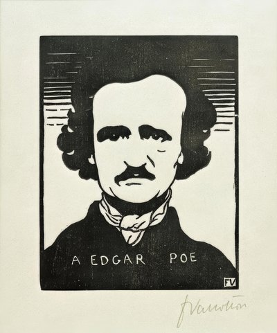 En Edgar Poe af Felix Edouard Vallotton