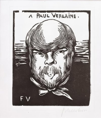 En Paul Verlaine af Felix Edouard Vallotton