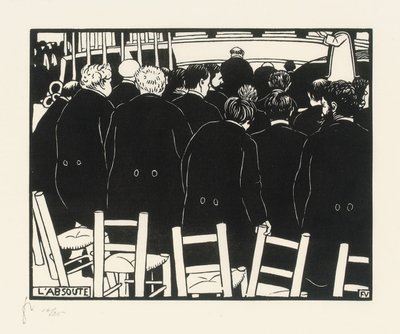 Absolution af Felix Edouard Vallotton