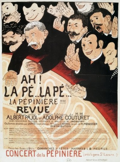 Ah! den Pe... den Pe... den Pe... den Pépiniére af Felix Edouard Vallotton