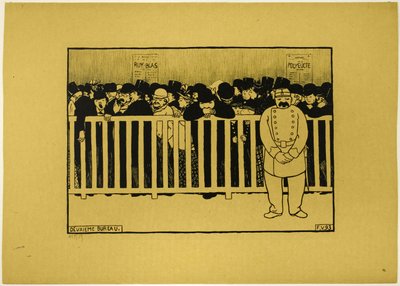 Box Office af Felix Edouard Vallotton