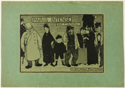 Cover til Paris Intense af Felix Edouard Vallotton