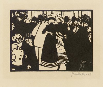 Verdensudstilling 1900, 1901 af Felix Edouard Vallotton