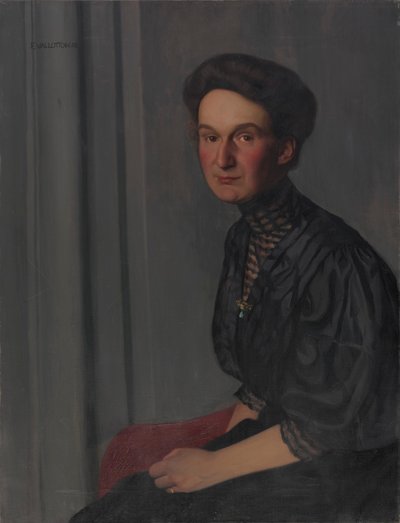 Hedy Hahnloser, 1908. af Felix Edouard Vallotton