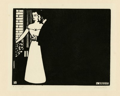 Intimitet V: Money Intimacy V: Money, 1898. af Felix Edouard Vallotton