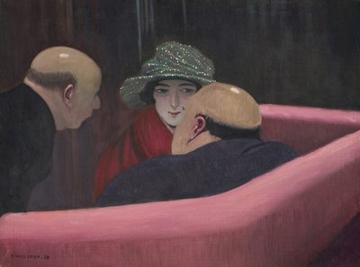 Den kyske Suzanne, 1922. af Felix Edouard Vallotton