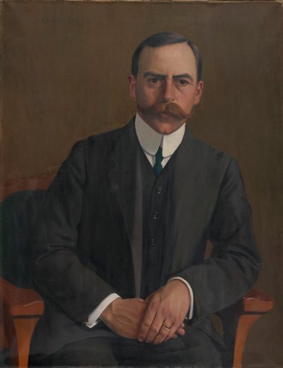 Doktor Arthur Hahnloser, 1909. af Felix Edouard Vallotton