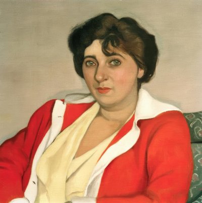 Den røde trøje af Felix Edouard Vallotton