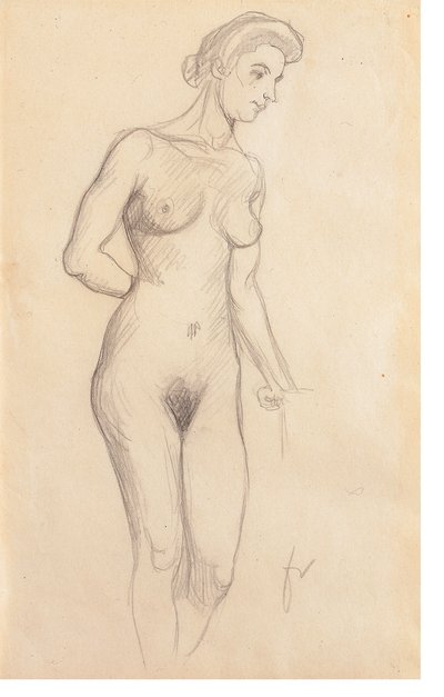 Nøgen af Felix Edouard Vallotton