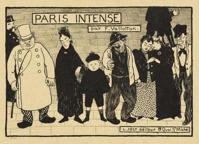 Paris Intense, 1893-94 af Felix Edouard Vallotton