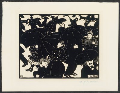 Regn af Felix Edouard Vallotton