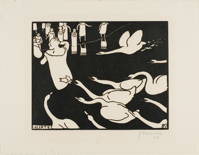 Alarmen af Felix Edouard Vallotton