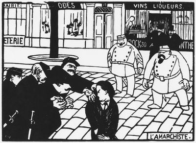 Anarkisten, 1892 af Felix Edouard Vallotton