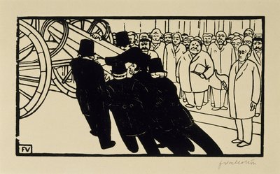 Bedemændene af Felix Edouard Vallotton
