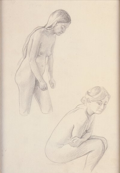 To nøgenbilleder af Felix Edouard Vallotton