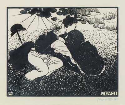 Emoi, 1894 af Felix Edouard Vallotton
