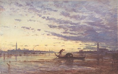 Venedig, n.d.. af Felix Francois Georges Philibert Ziem