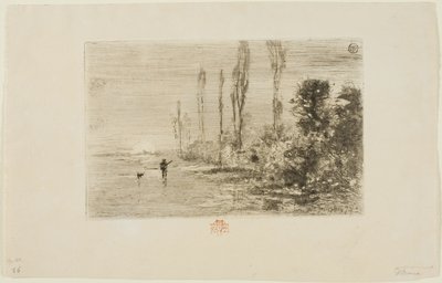 Efterårsmorgen af Felix Hilaire Buhot