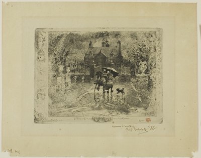 Landets Naboer af Felix Hilaire Buhot
