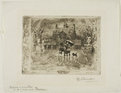 Landets Naboer af Felix Hilaire Buhot