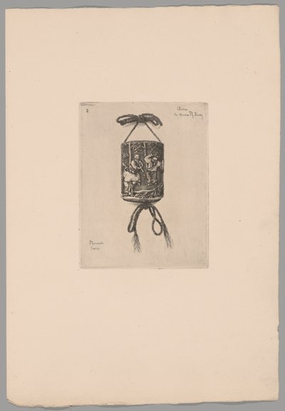 Japonisme af Felix Hilaire Buhot