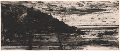 Havlandskab ved Dinard af Felix Hilaire Buhot