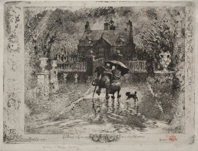 Landnaboerne, 1879-1880. af Felix Hilaire Buhot