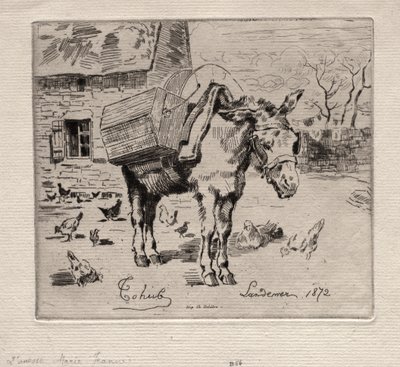 Muldyret, Marie-Jeanne af Felix Hilaire Buhot