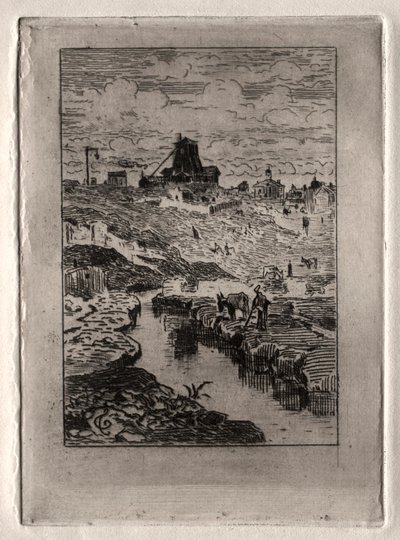 Brønden ved Cailles-højen af Felix Hilaire Buhot