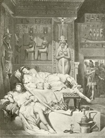 Antony og Cleopatra. Akt-V, Scene II (dybtryk) af Felix Octavius Carr Darley