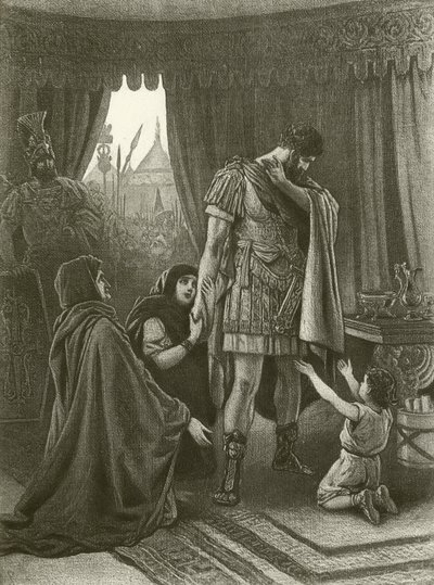 Coriolanus. Akt V, Scene III (dybtryk) af Felix Octavius Carr Darley