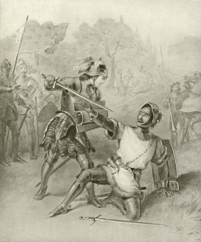 Første del af kong Henrik VI. Akt I, Scene II (dybtryk) af Felix Octavius Carr Darley