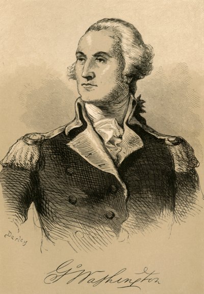 G. Washington, 1877. af Felix Octavius Carr Darley